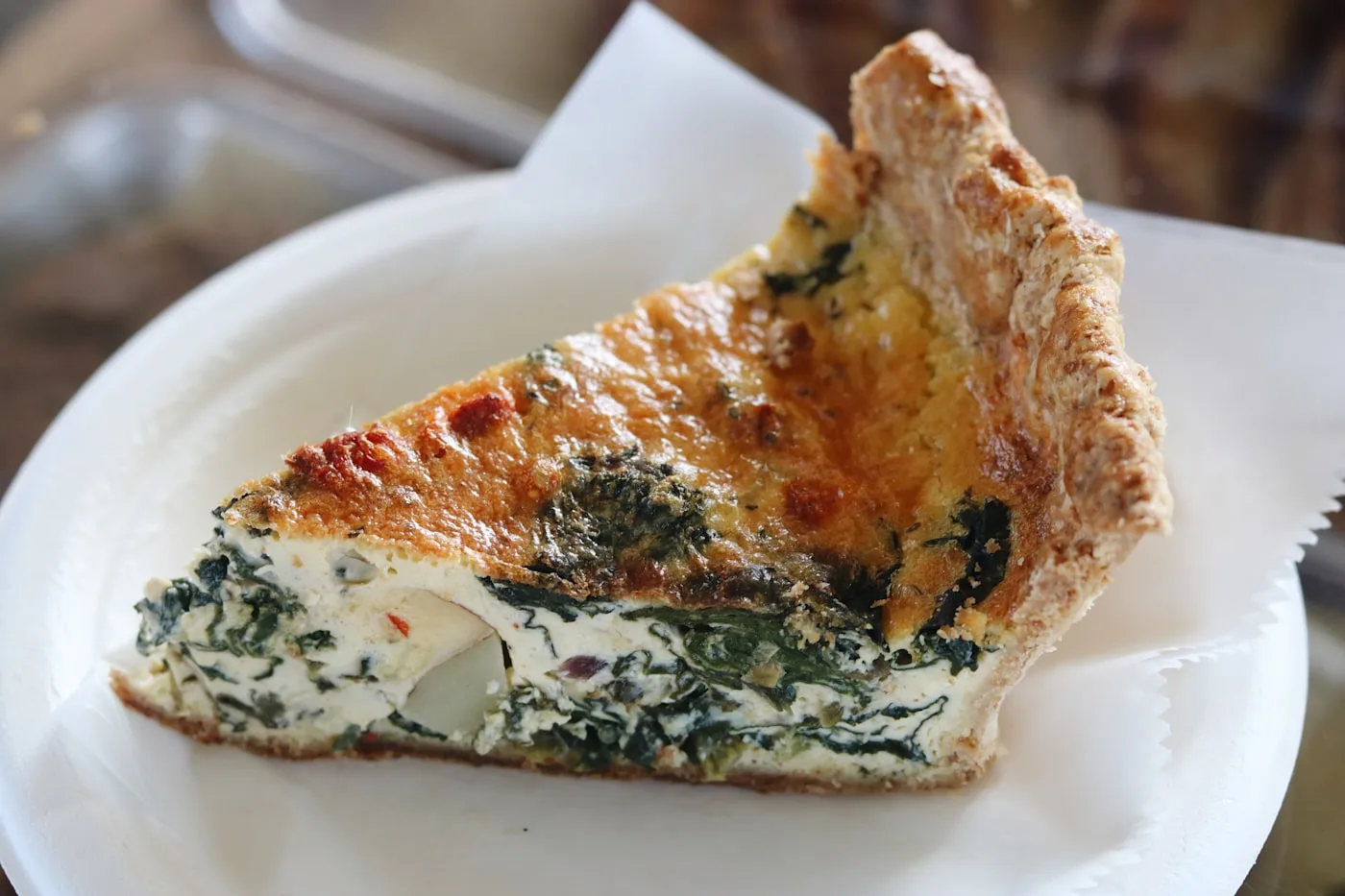 Spinat-Schafskäse-Tarte