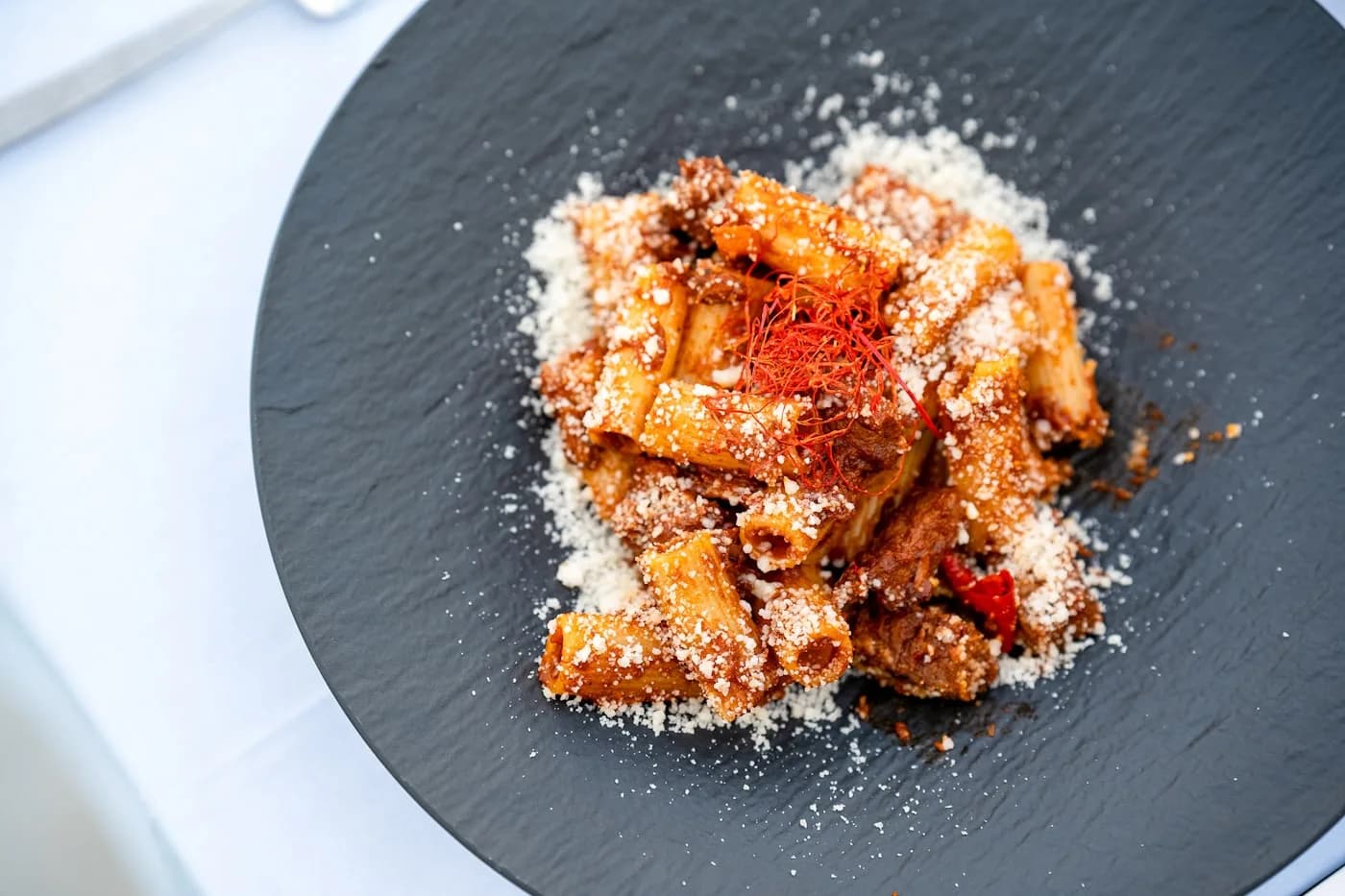 Rigatoni mit Nussbutter
